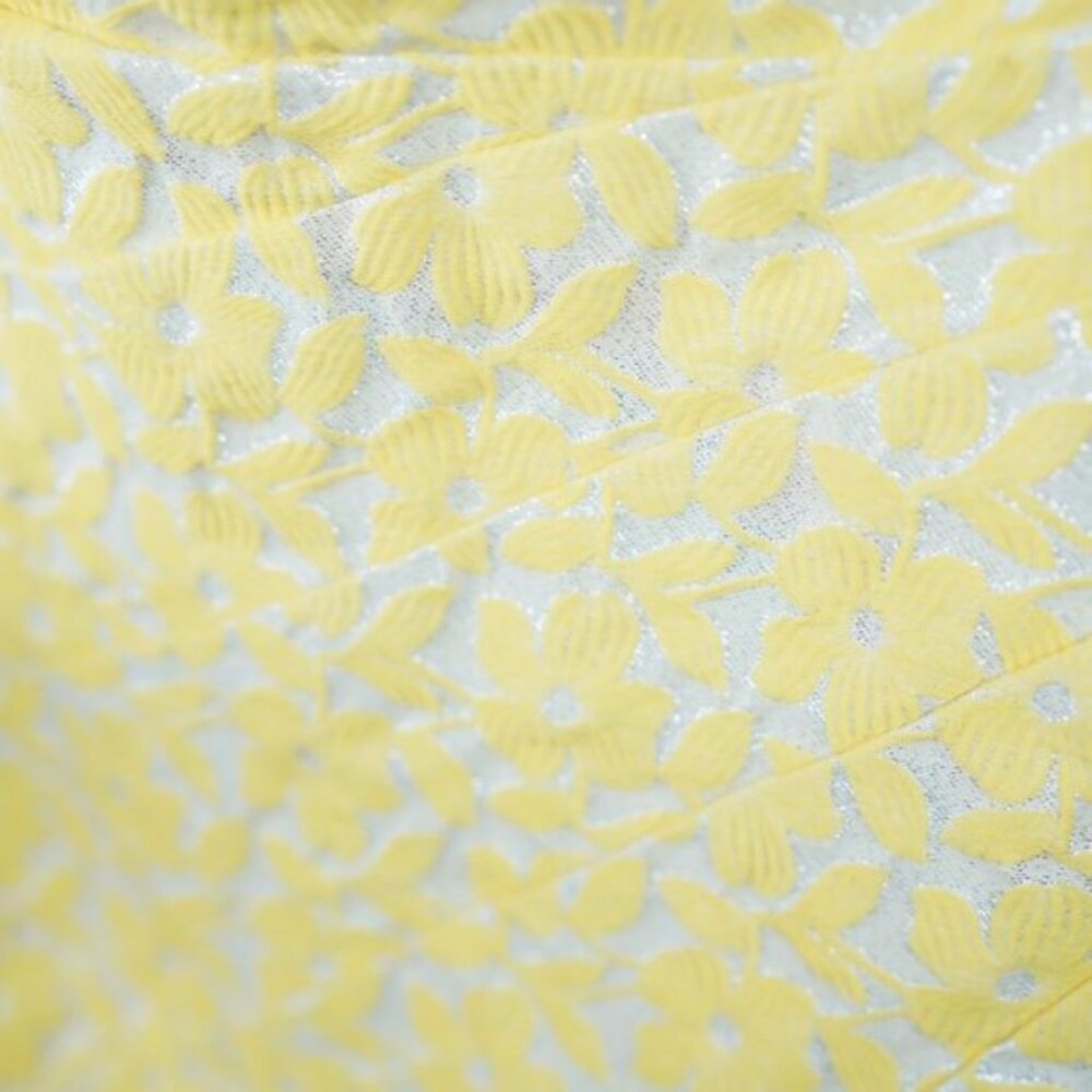 Alice + Olivia Grove Yellow Strapless Sculpted Dress - Picture 7 of 8